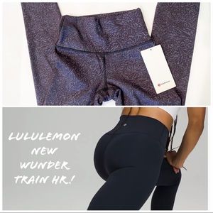 🔴🔴SOLD CROSSPOSTED New LULULEMON WUNDER TRAIN HR TIGHT Luon $98